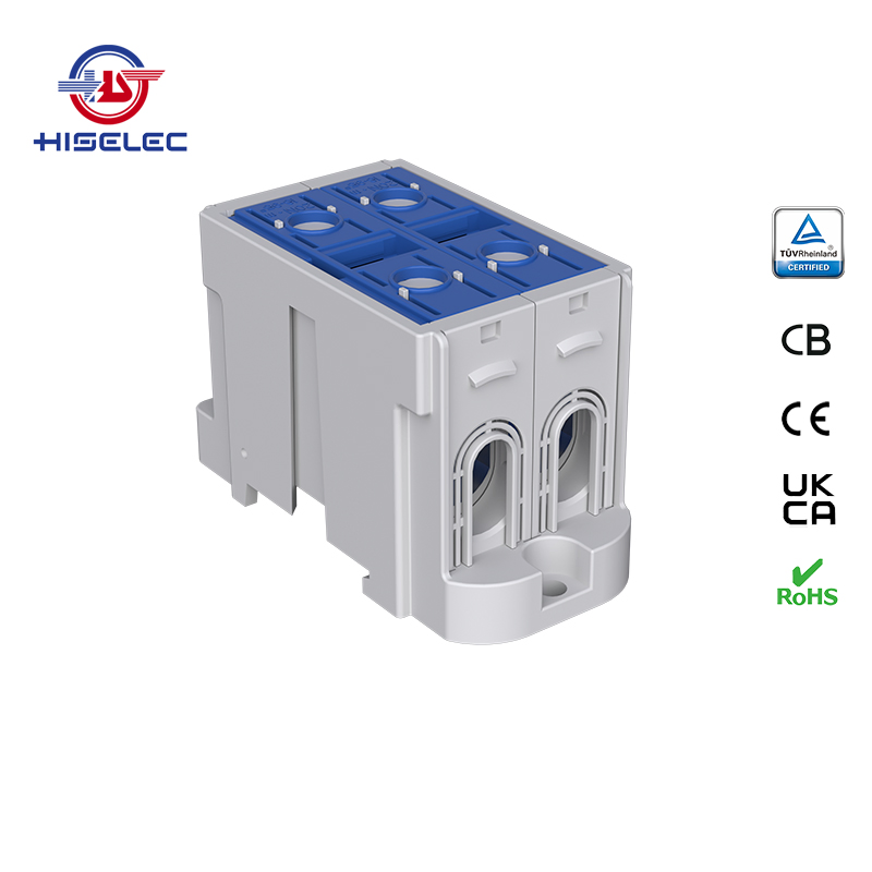 High Voltage Aluminum Universal Connector Power Wire Terminals Block with Patent Design for Measuring Circuits Tinning Body