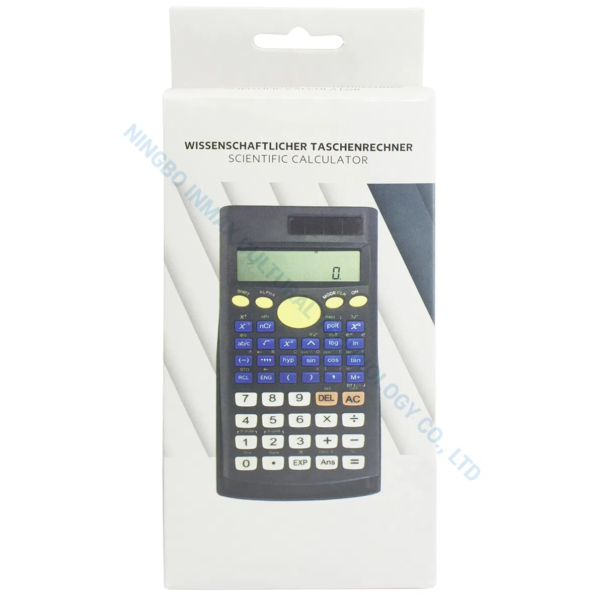 Scientific Calculator with Functions and Solar Power for School &amp; Office (SJ 34112C)