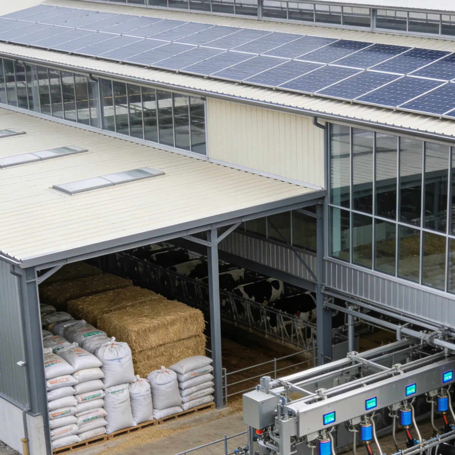 Durable Light Steel Structure Construction Product for Commercial Farm