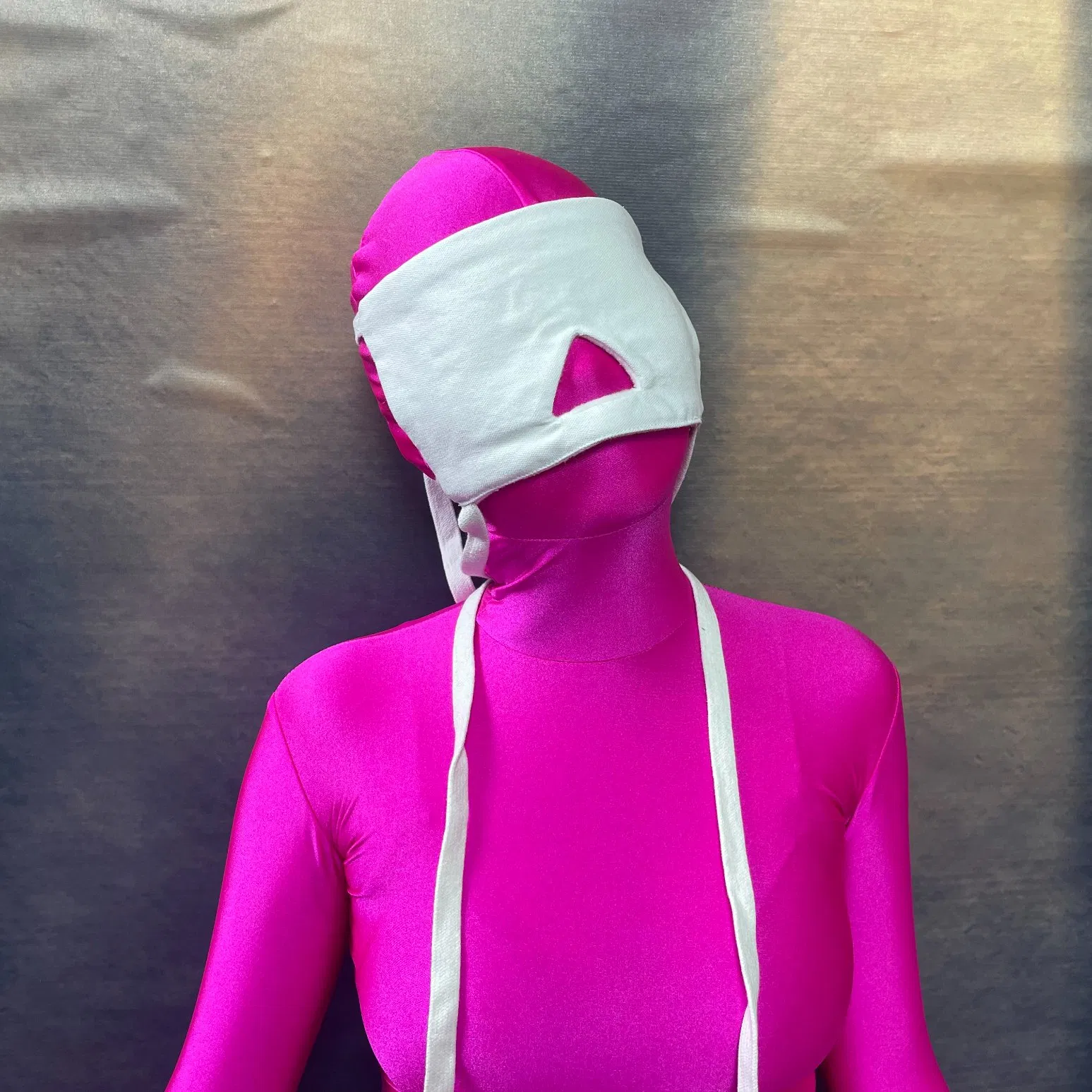 Slave Games for Adult Mask Sexy Lingerie Open Nose Eyes Mask Bondage Headgear Cosplay Bdsm Costume Kit