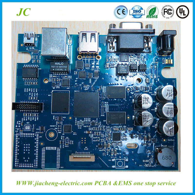 Turnkey Service for Fr4 Multilayer PCBA with BGA Process Custormized