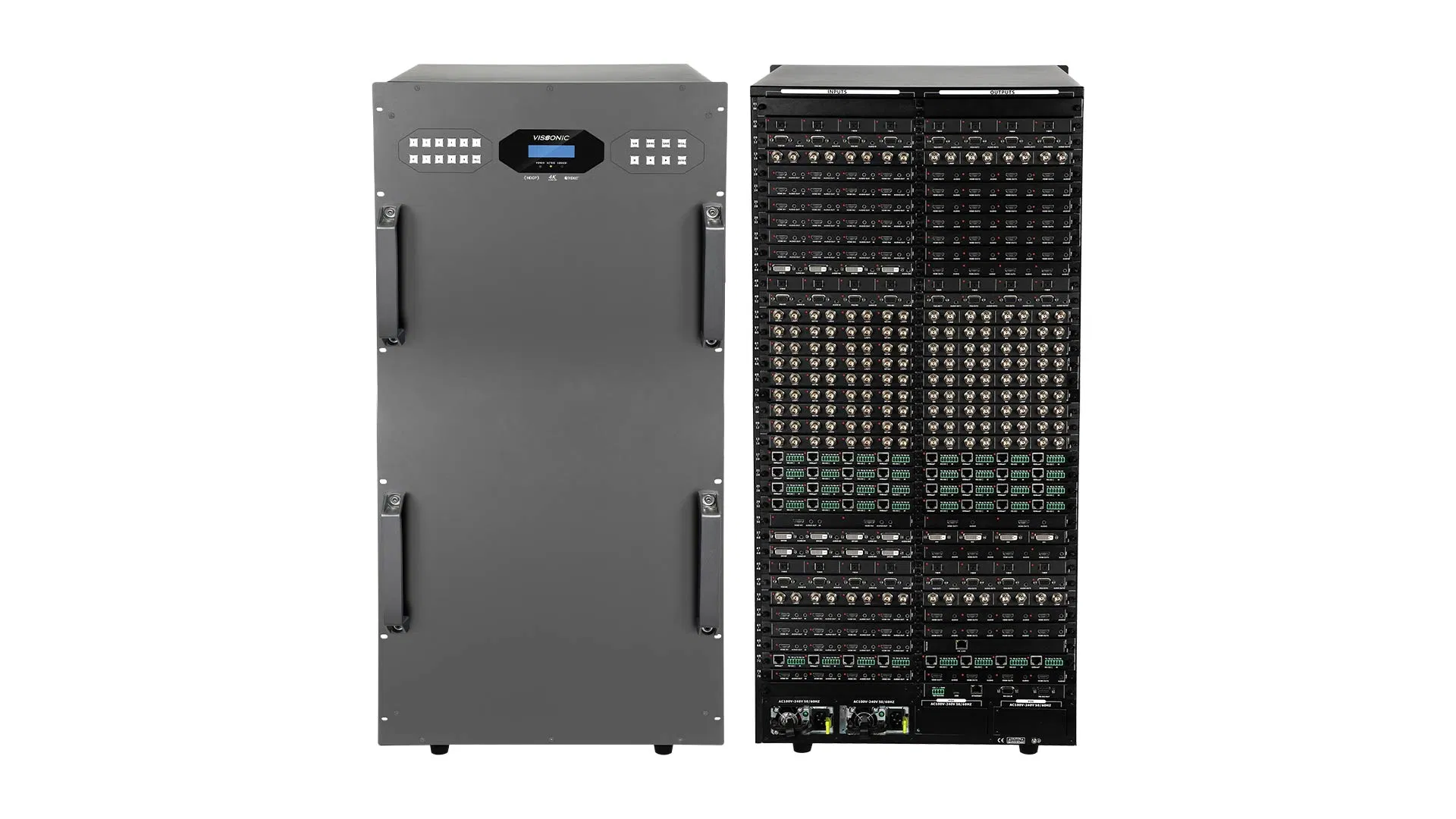 4K Seamless Modular Videowall Processor Switching Videowall Processor