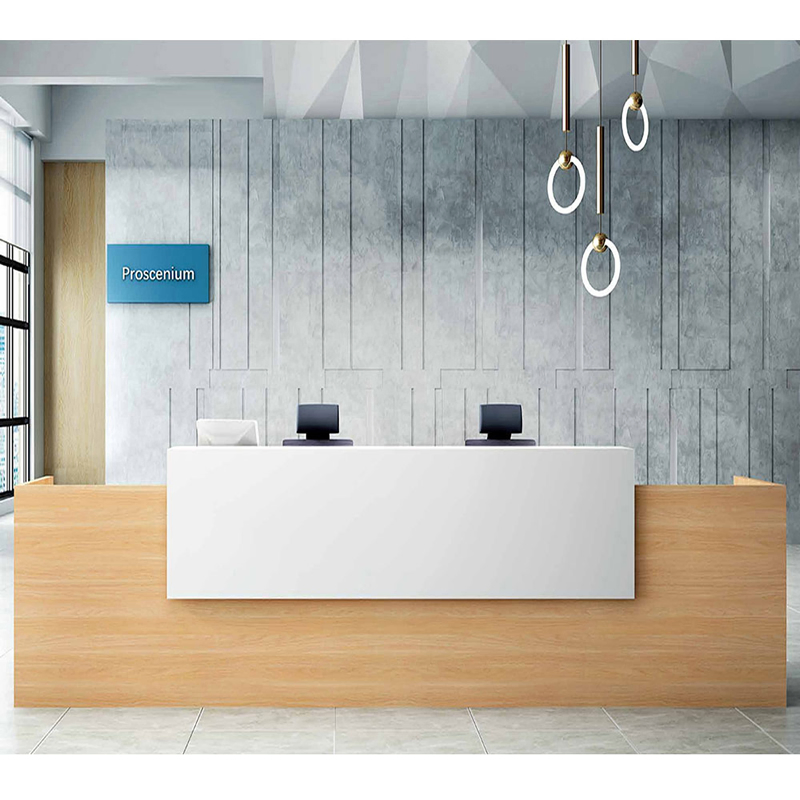 Modern Simple Beauty Salon Reception Desk for Hotel Contract (R78)