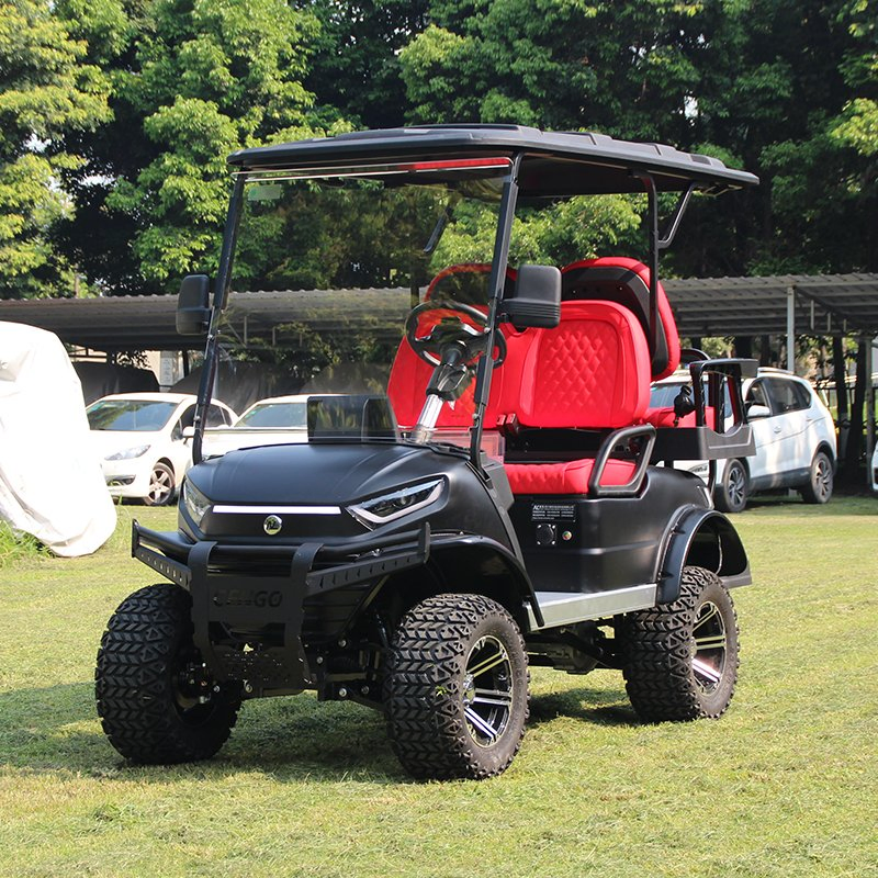Four-Seat Golf Cart with Advanced Double-a Arm Suspension System