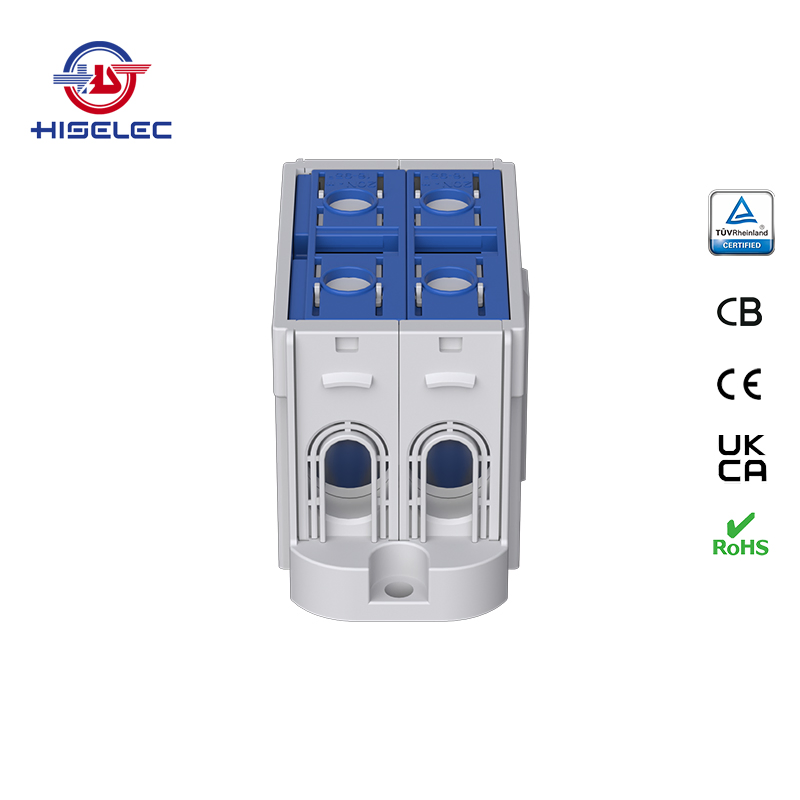 High Voltage Aluminum Universal Connector Power Wire Terminals Block with Patent Design for Measuring Circuits Tinning Body