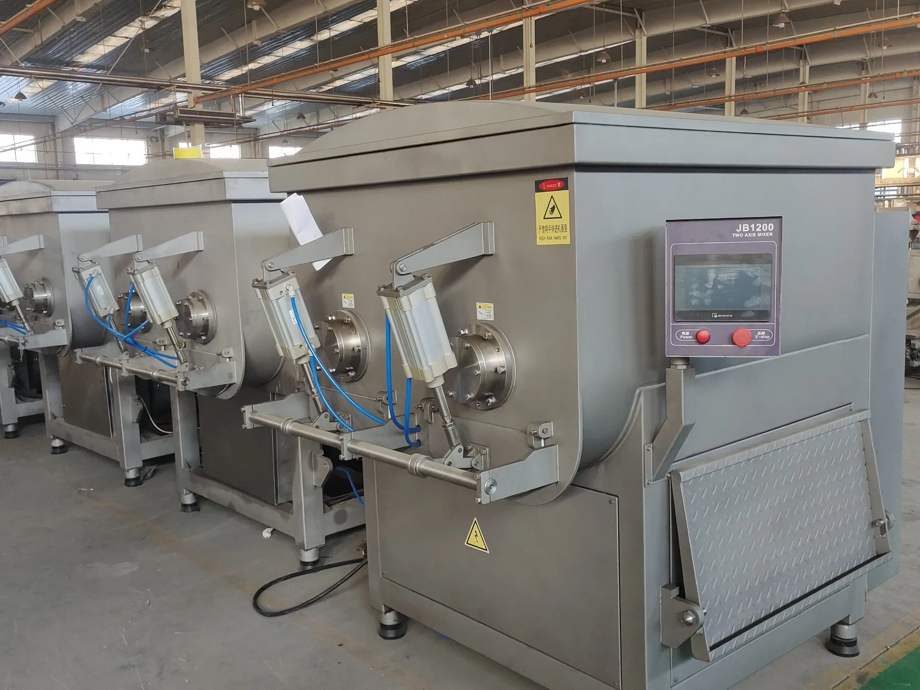 Automatic Electric 750L Vacuum Pork Meat Mixing Mixer Machine Price