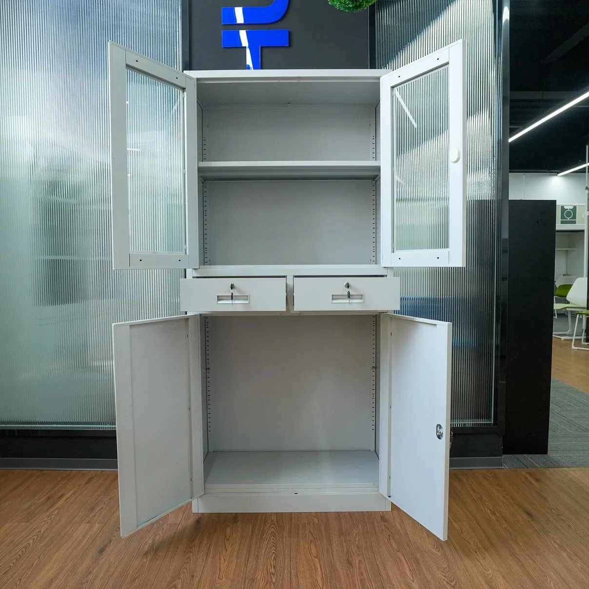 Storage Cabinet with Lock Financial Documents Filing Cabinet