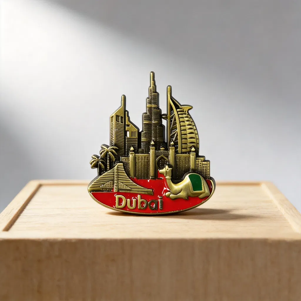 Custom Tourism Souvenir Metal Collection Gifts Decorative Magnetic Stickers Fridge Magnet