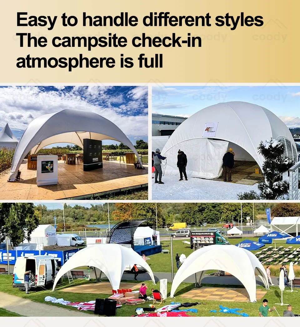 Square Dome Tent View 5