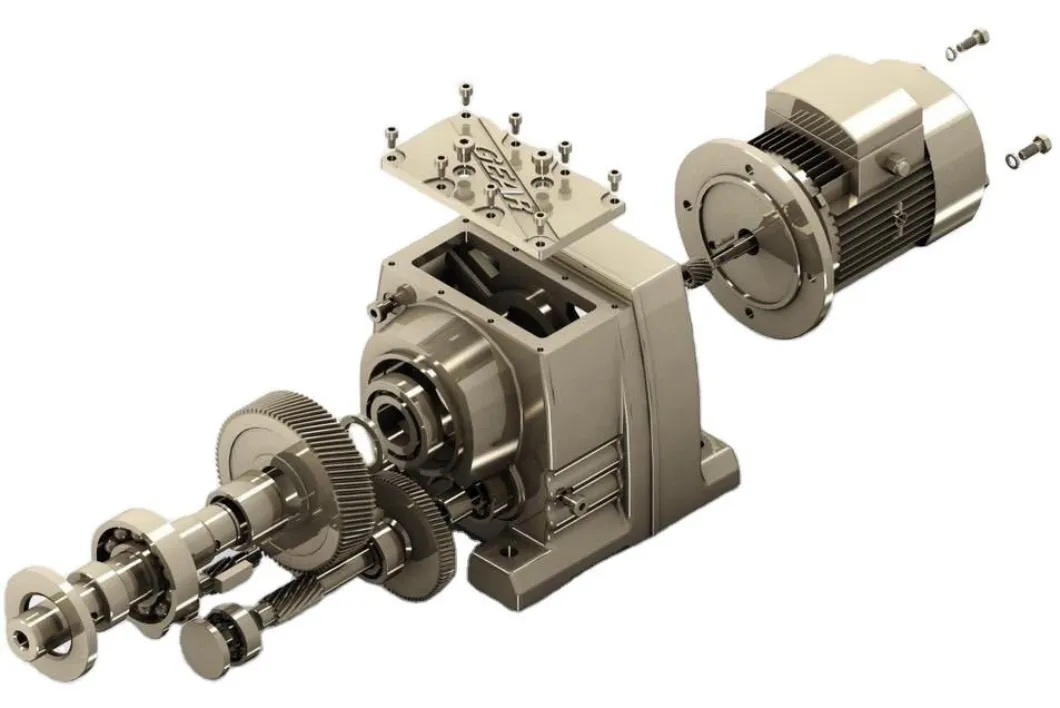 R Series Helical Gear Box Advantage 1