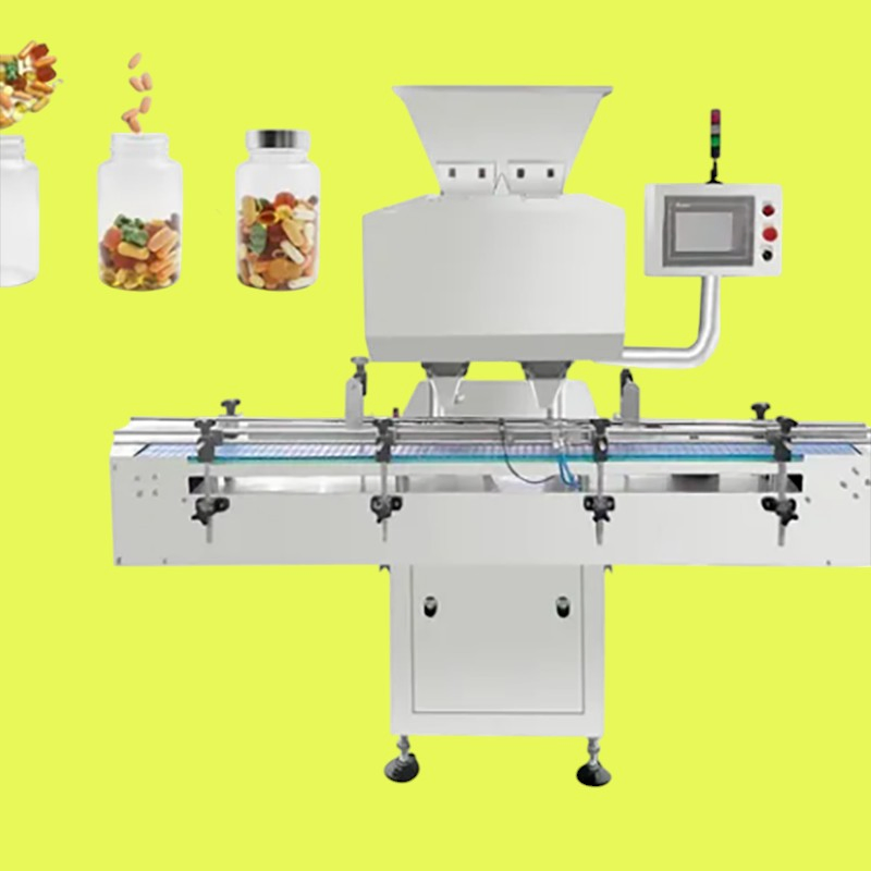 Electronic Tablet Capsule Counting and Bottling Machine for Labs