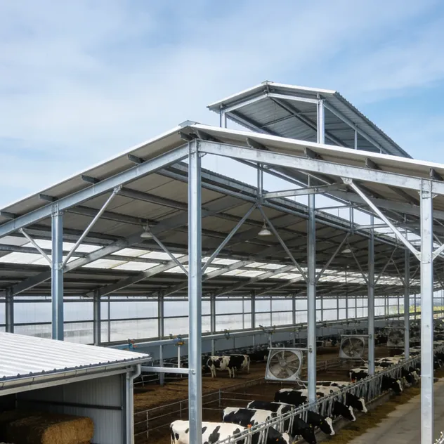 Dairy Farm Steel Structure