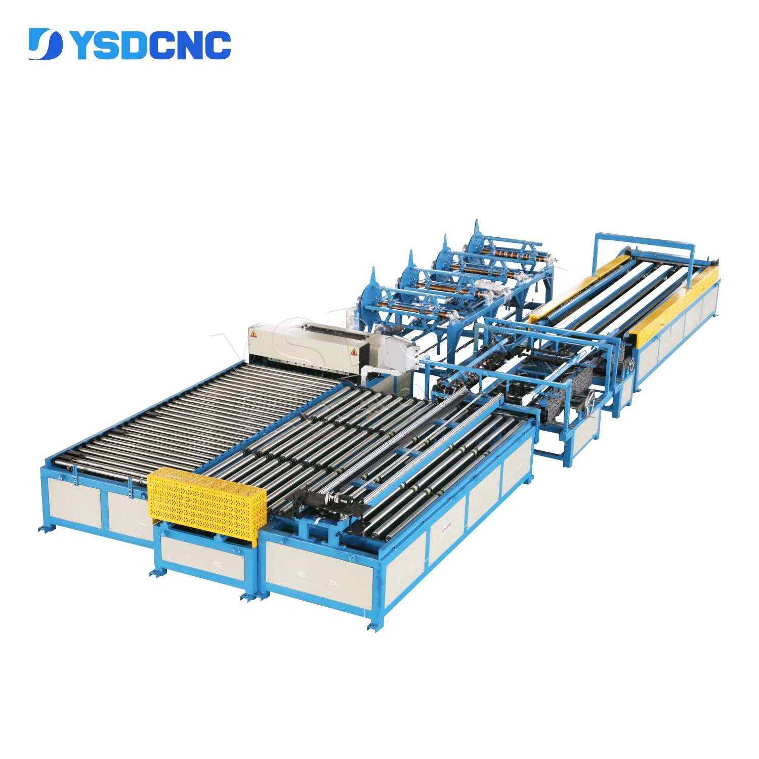 High Quality Square Galvanized Sheet Metal Steel Pipe Duct Making Machine / Duct Manufacture Auto Line/Automatic HVAC Rectangular Duct Line V for Sale