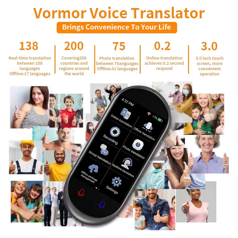 Electronic Translator with Online Translation for Global Communication