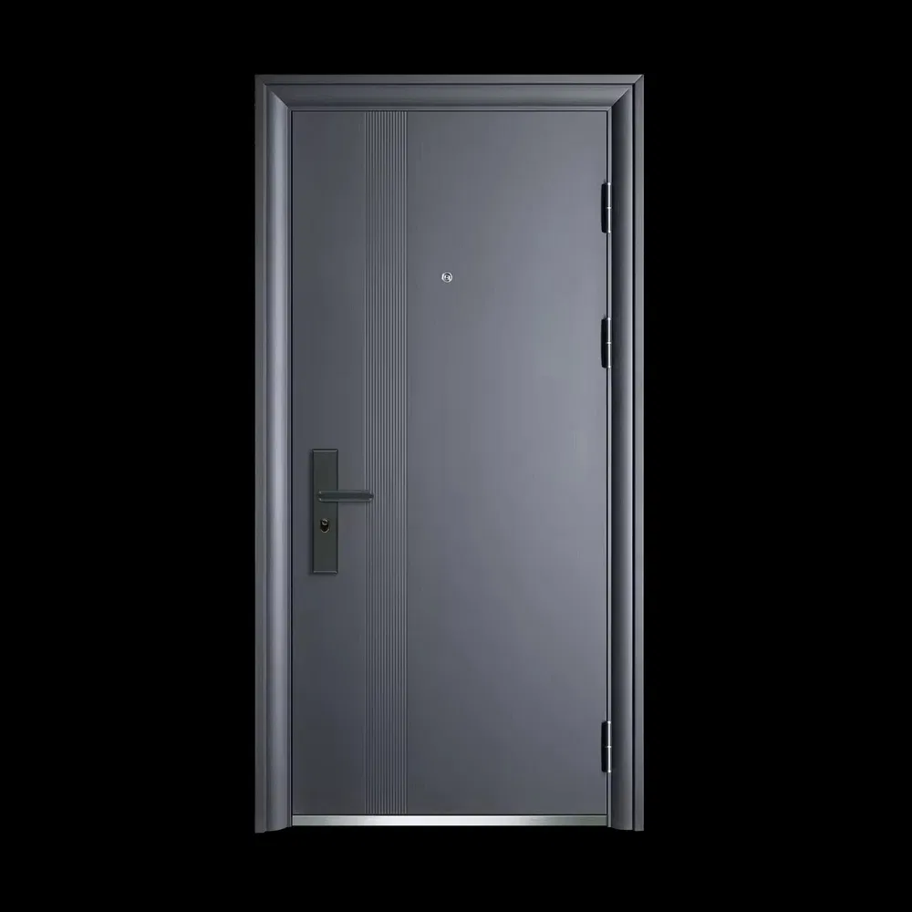 Traditional Design Single Apartment House Entrance Security Door for Home