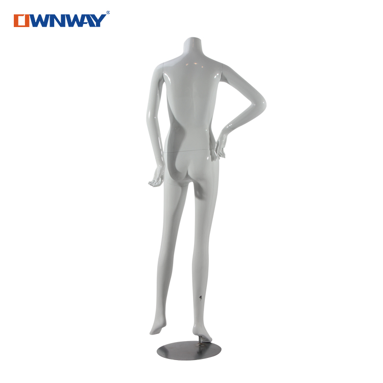 Fashion Female Window Display Headless Female Mannequin