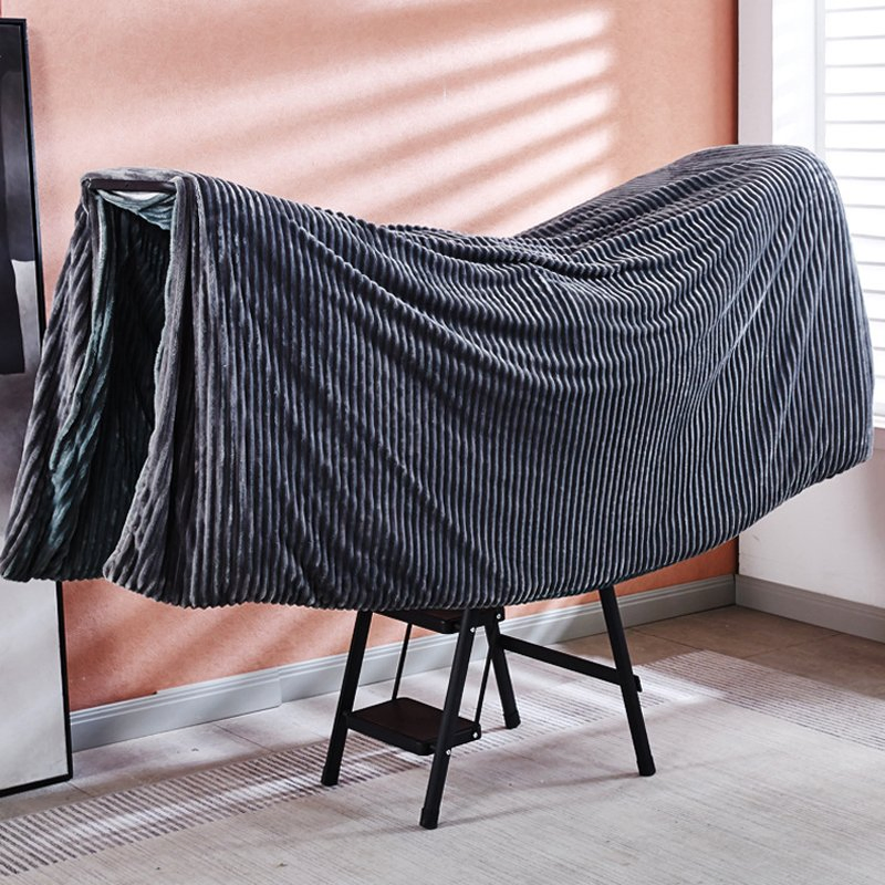 Sanipro Portable Home Kitchen Warehouse Supermarket Use 4-Step Ladder Floor Standing Clothes Hanger Indoor Foldable Drying Rack