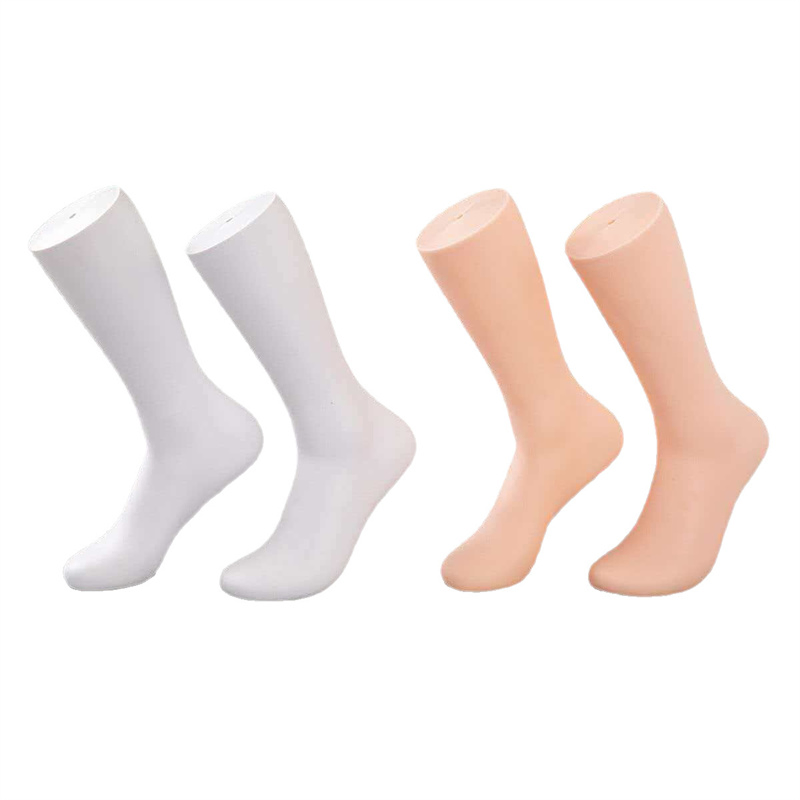 Foot Mannequin for Socks Display,Kids Plastic Foot Model Sock Mannequin,Ankle Bracelet Jewelry Display,Short Stocking Mannequin,Foot Display,Sock Display Stan
