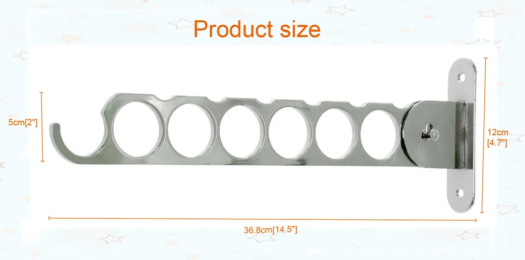 Wall Mounted Home Laundry Hanger Overview