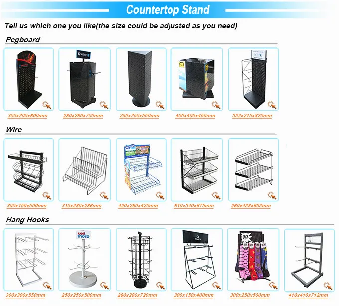 Metal Display Rack Details