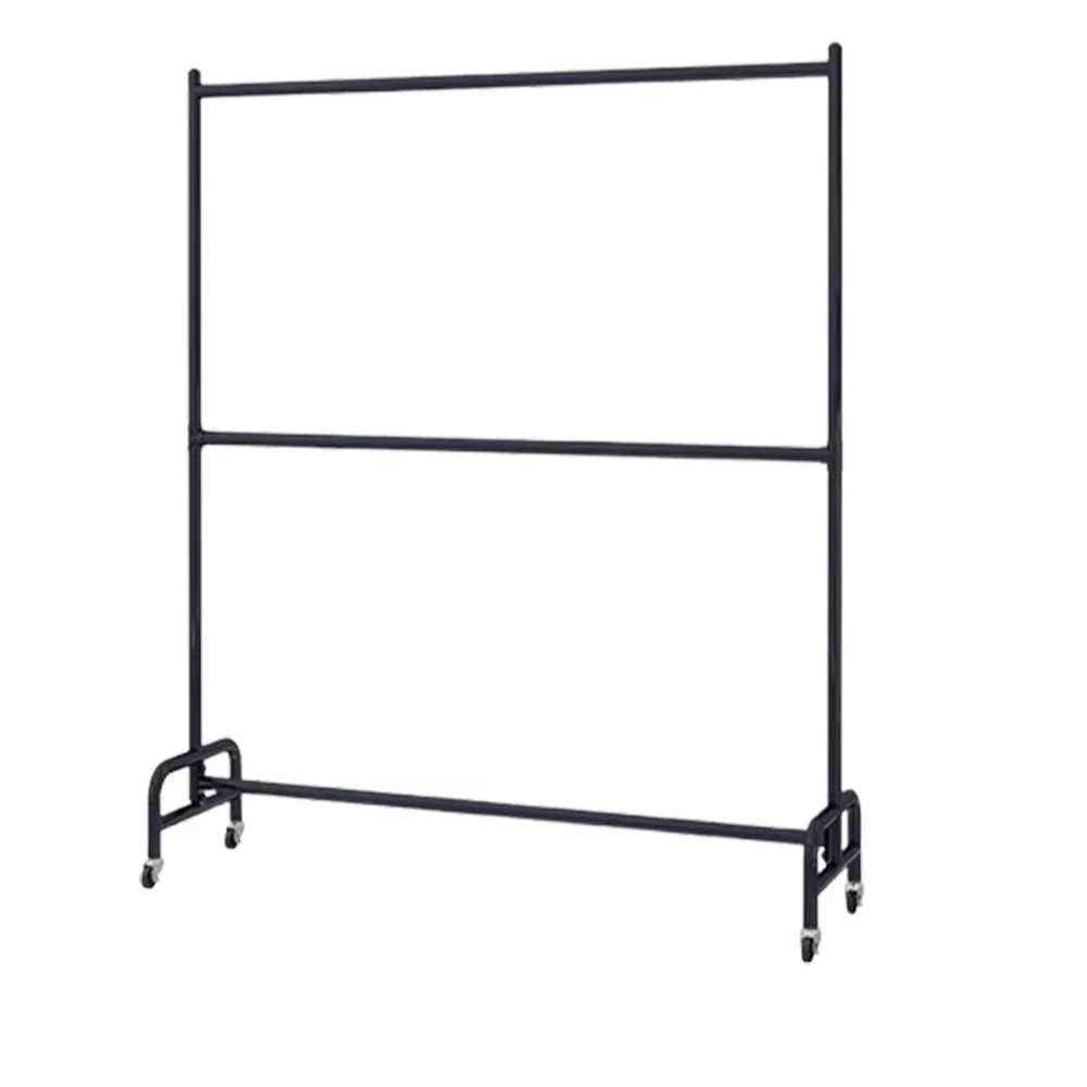 Hot Selling Floor Standing Multi-Layer Underwear/Underwear/Socks Display Rack in Gold/Black/White with Wheels and Savings Basket Made of Metal for Couture