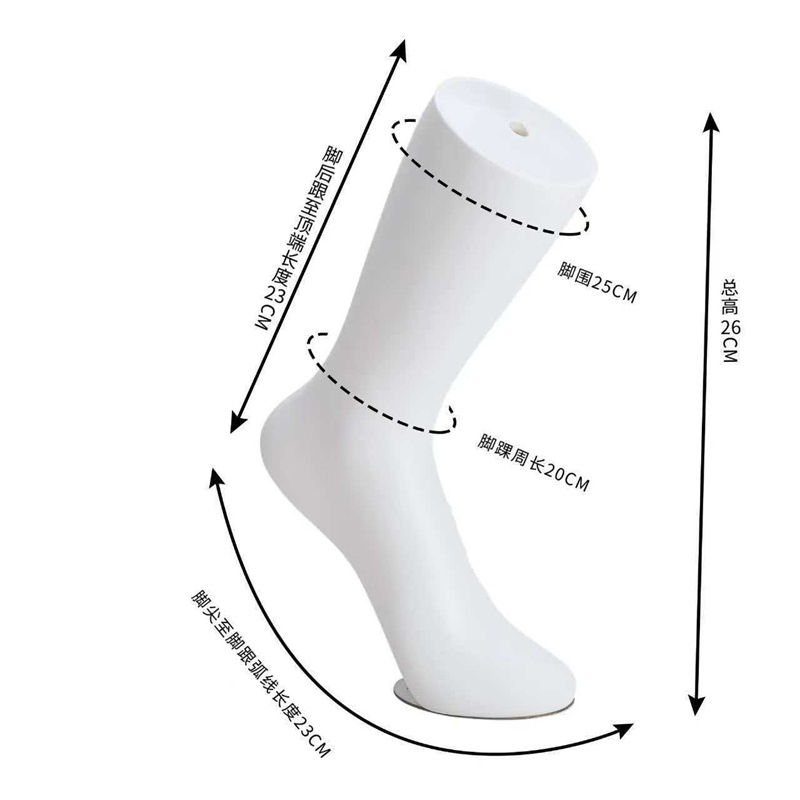 Foot Mannequin for Socks Display,Kids Plastic Foot Model Sock Mannequin,Ankle Bracelet Jewelry Display,Short Stocking Mannequin,Foot Display,Sock Display Stan