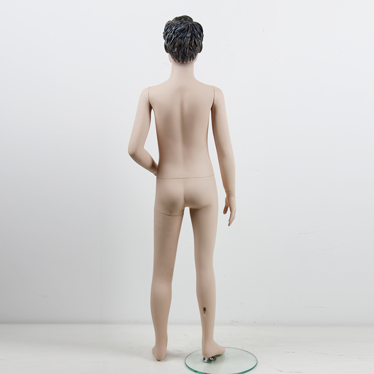 Hot Sale Window Display Realistic Stand Kids Teenager Mannequin with Face