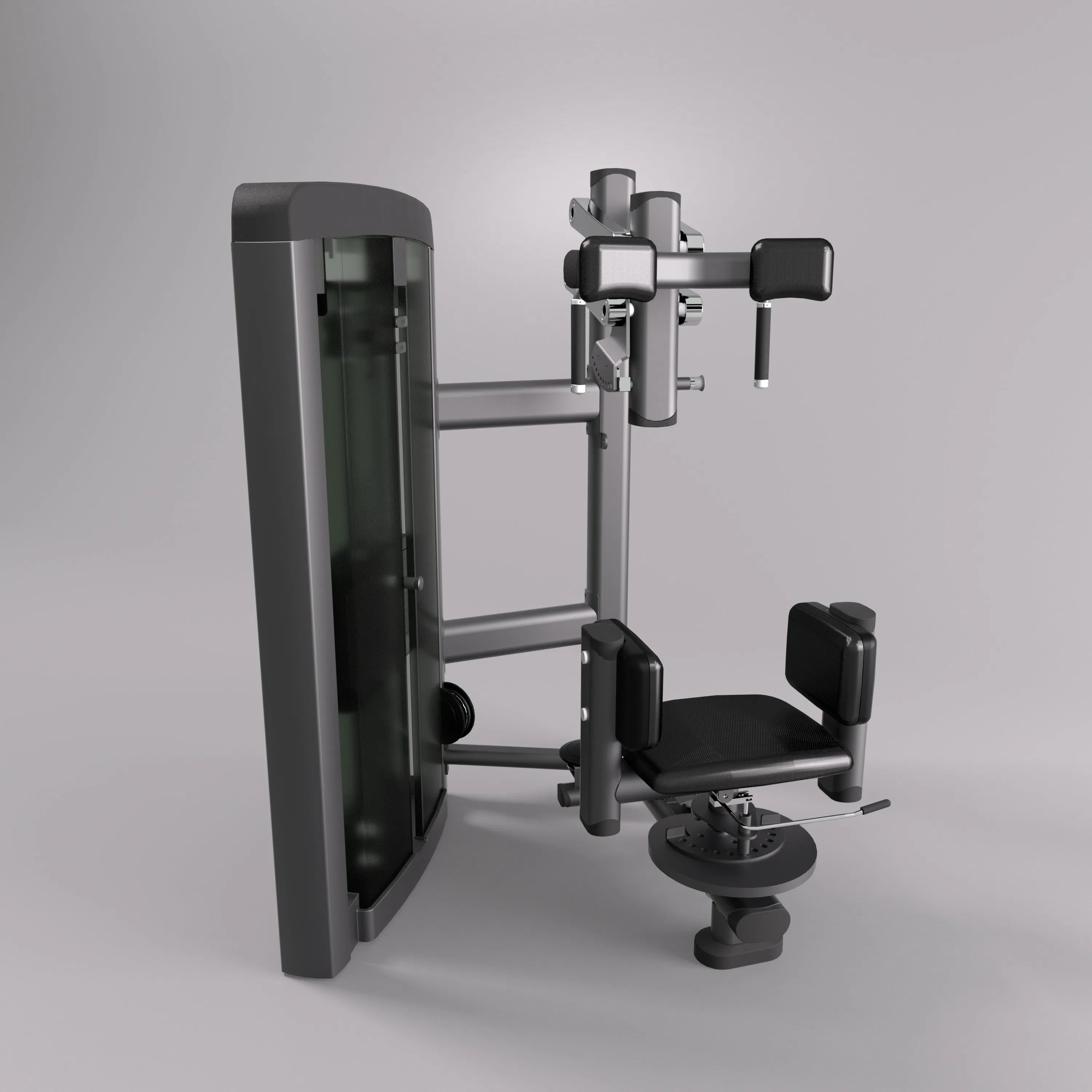 Professional Pin Loaded Rotary Torso Gym Machine Heavy Duty for Torso Strength Building