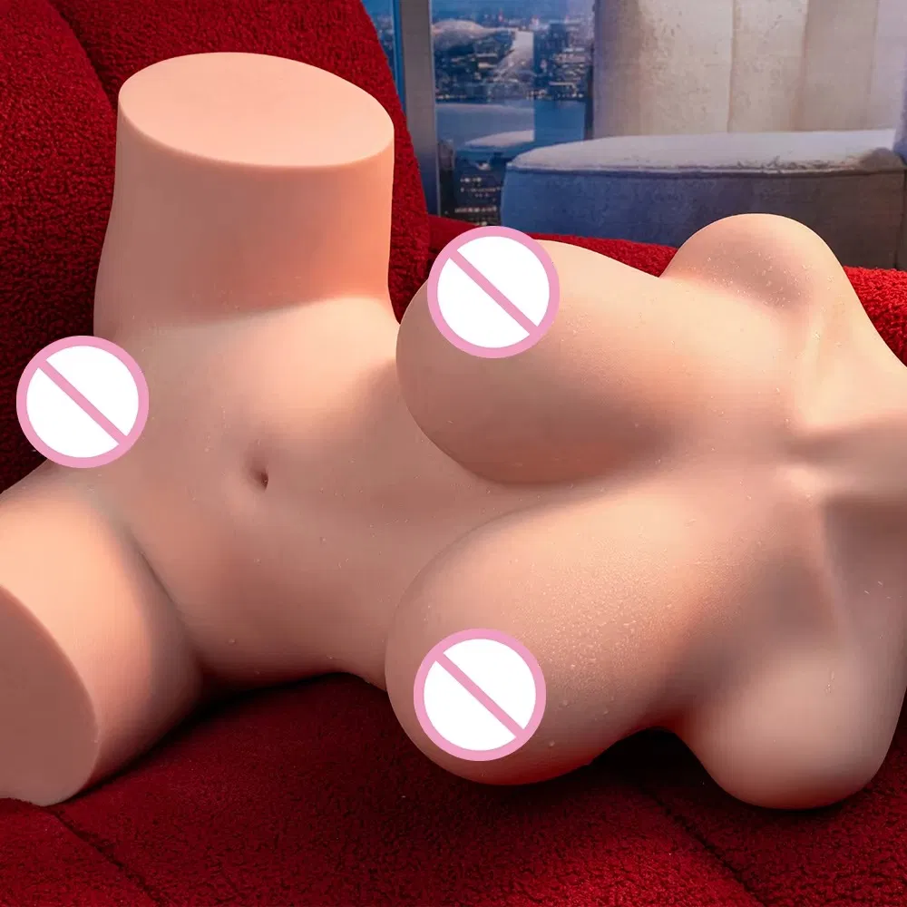 Life-Like Silicone Female Torso with Sturdy Metal Structure for Adults
