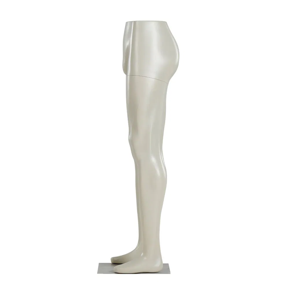 Realistic Jeans Fiberglass Half Body Male Mannequin Clothes Display