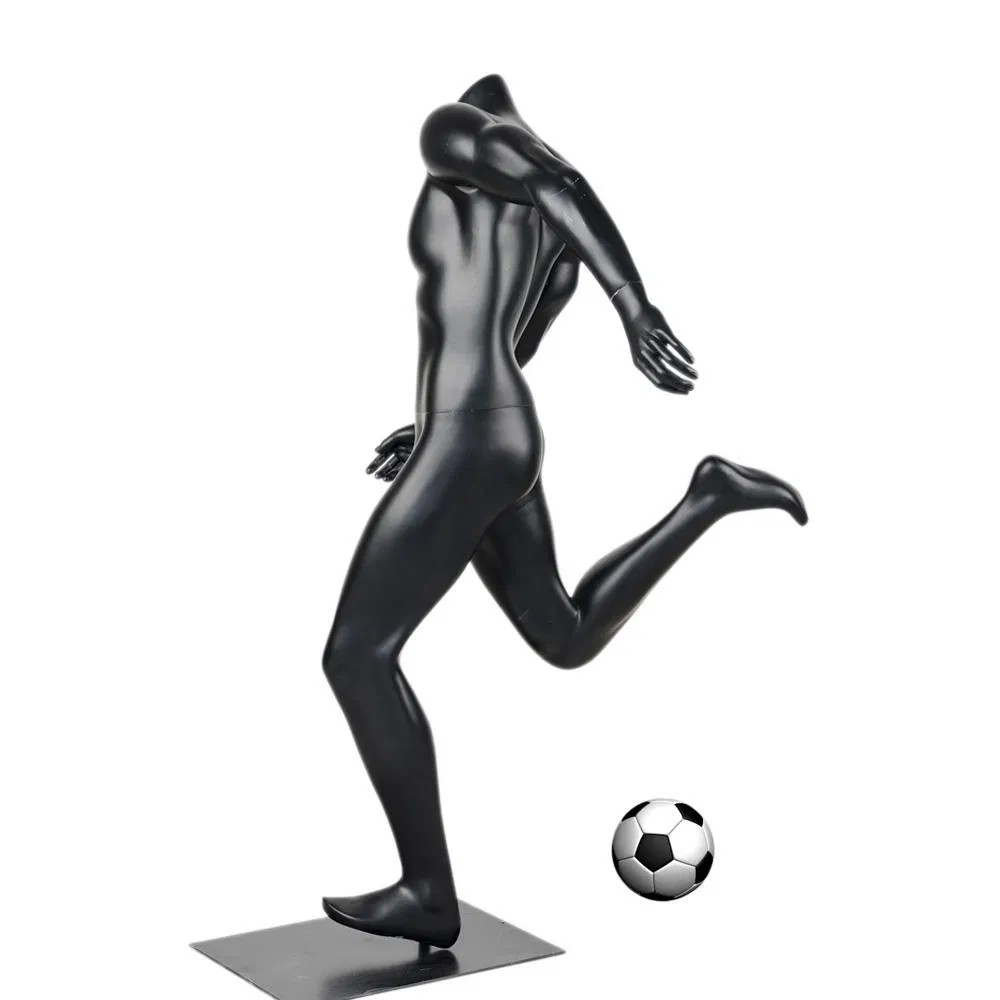 Good Quality Headless Male Football Mannequin Football Player Sportswear Display Dummy Sport Mannequin Soccer