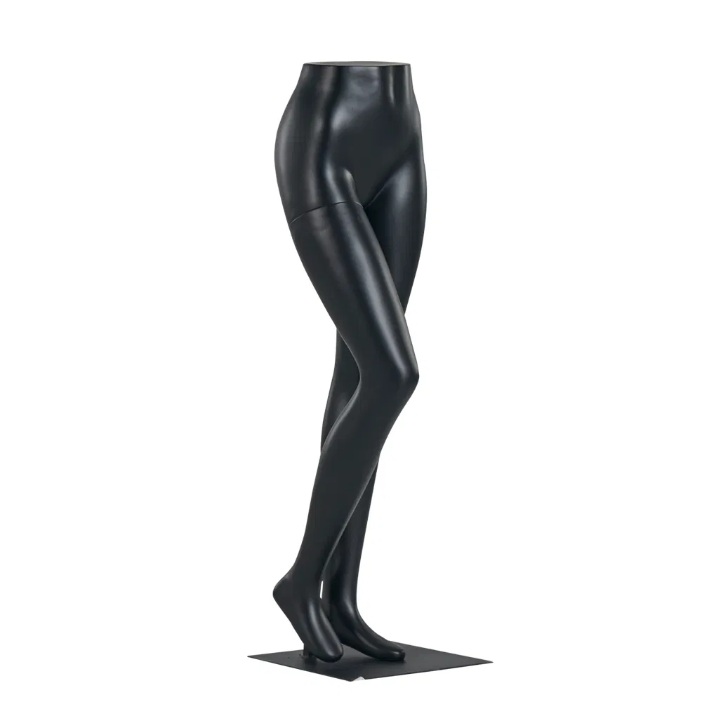 Leggings fashion Display Fiberglass Female Torso Half Mannequins for Clothing Store Use