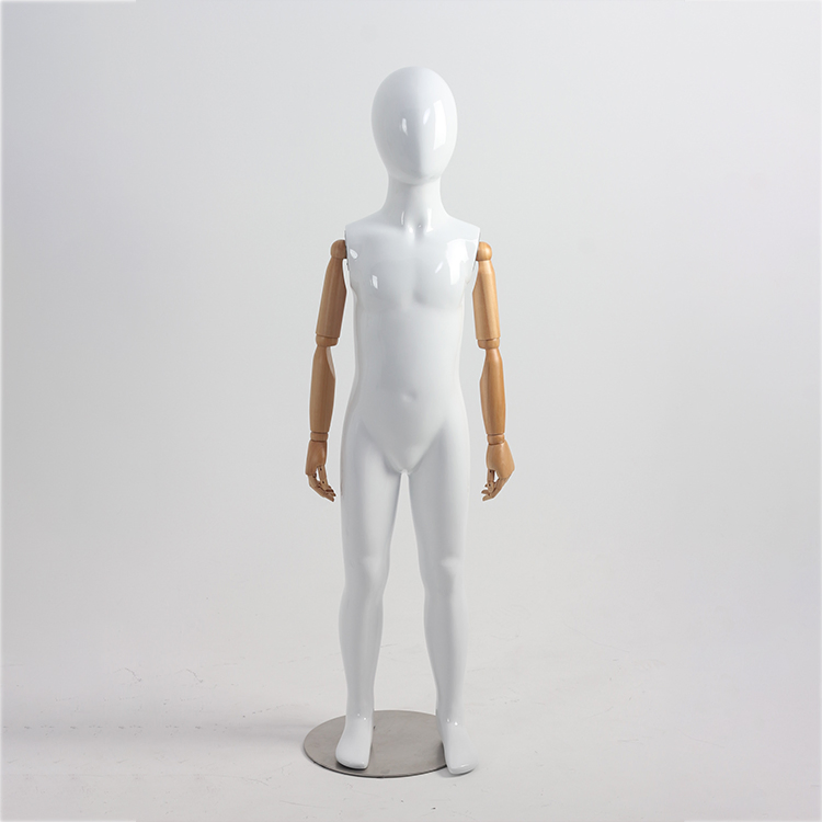 New Fashion Factory Price Fiberglass Full Body Mannequins Standing Child Mannequins