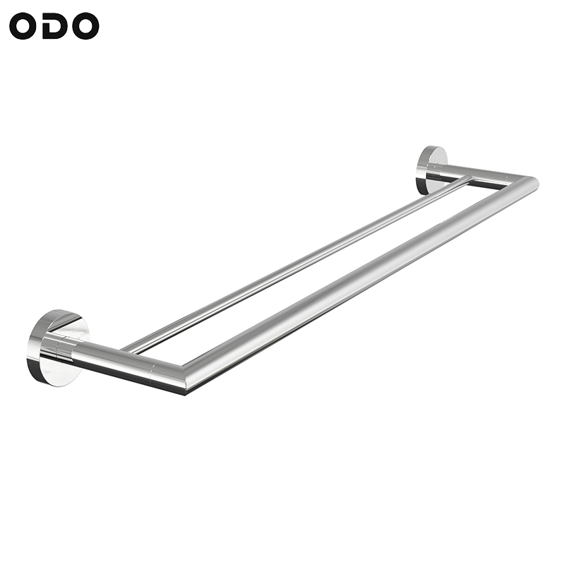 OEM Double Towel Bars Towel Rack for Bathroom Wall Mount Towel Holder Heavy Duty SUS304 Stainless Steel Towel Hanger Towel Rail