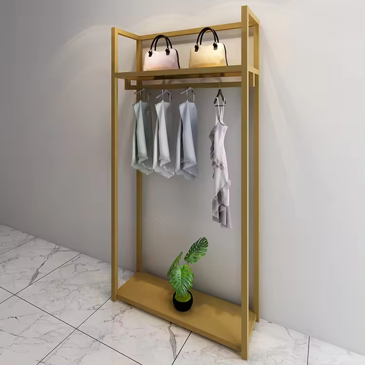 Clothing Display Rack Metal Boutique High-End New Clothes Hanger