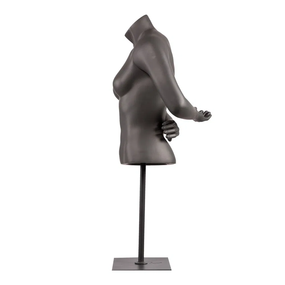 Female Half Body Cheap Practical Moving Mannequin Headless Display Clothes