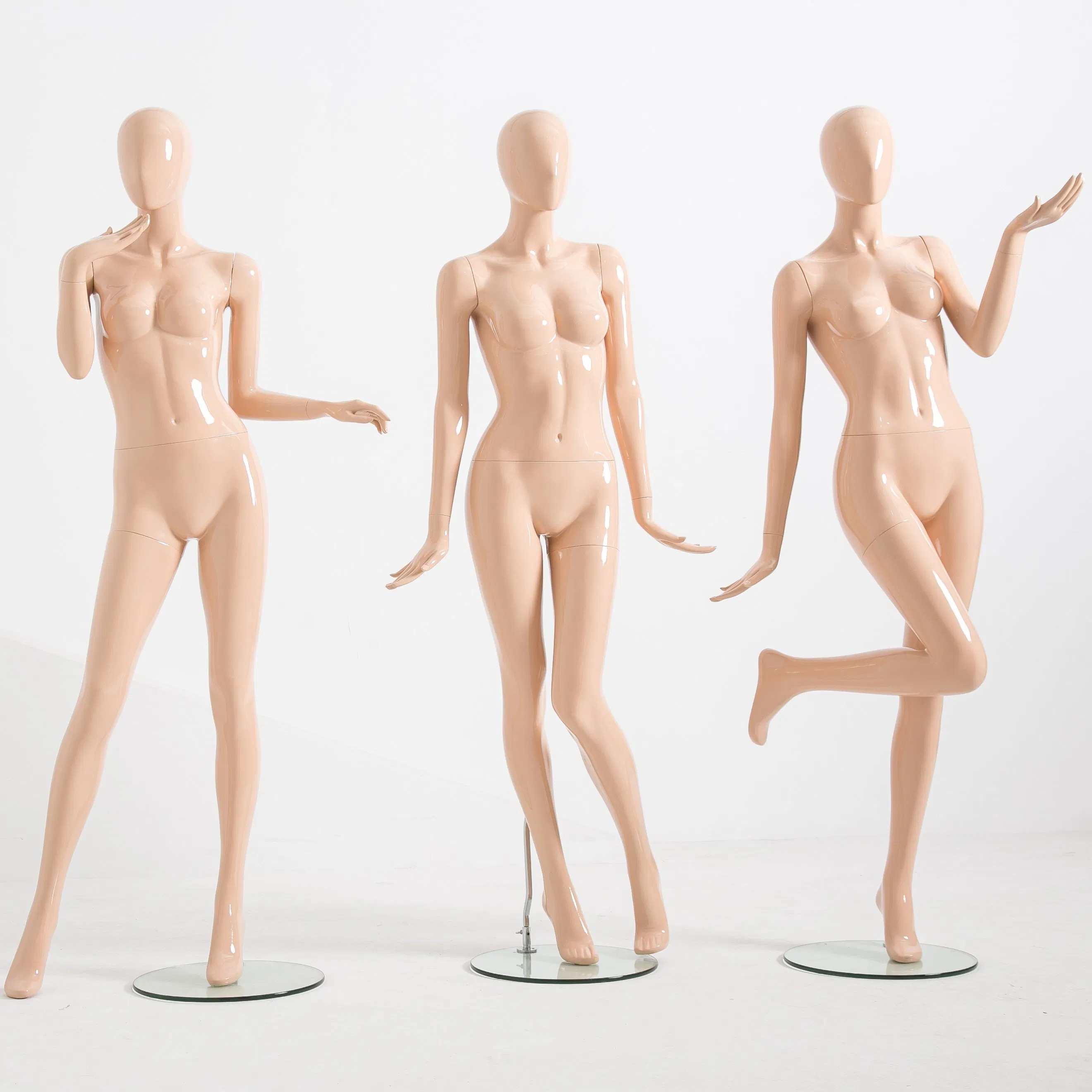 Realistic Skin Underwear Mannequin - Adjustable Female Model for Clothing Display &amp; Photography