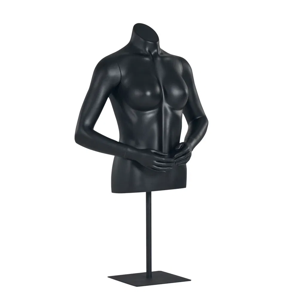 Muscular Half Body Female Mannequin Headless Sportswear Store Display Mannequin for Sale