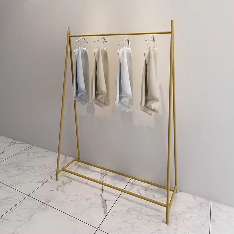 Clothing Display Rack Metal Boutique High-End New Clothes Hanger