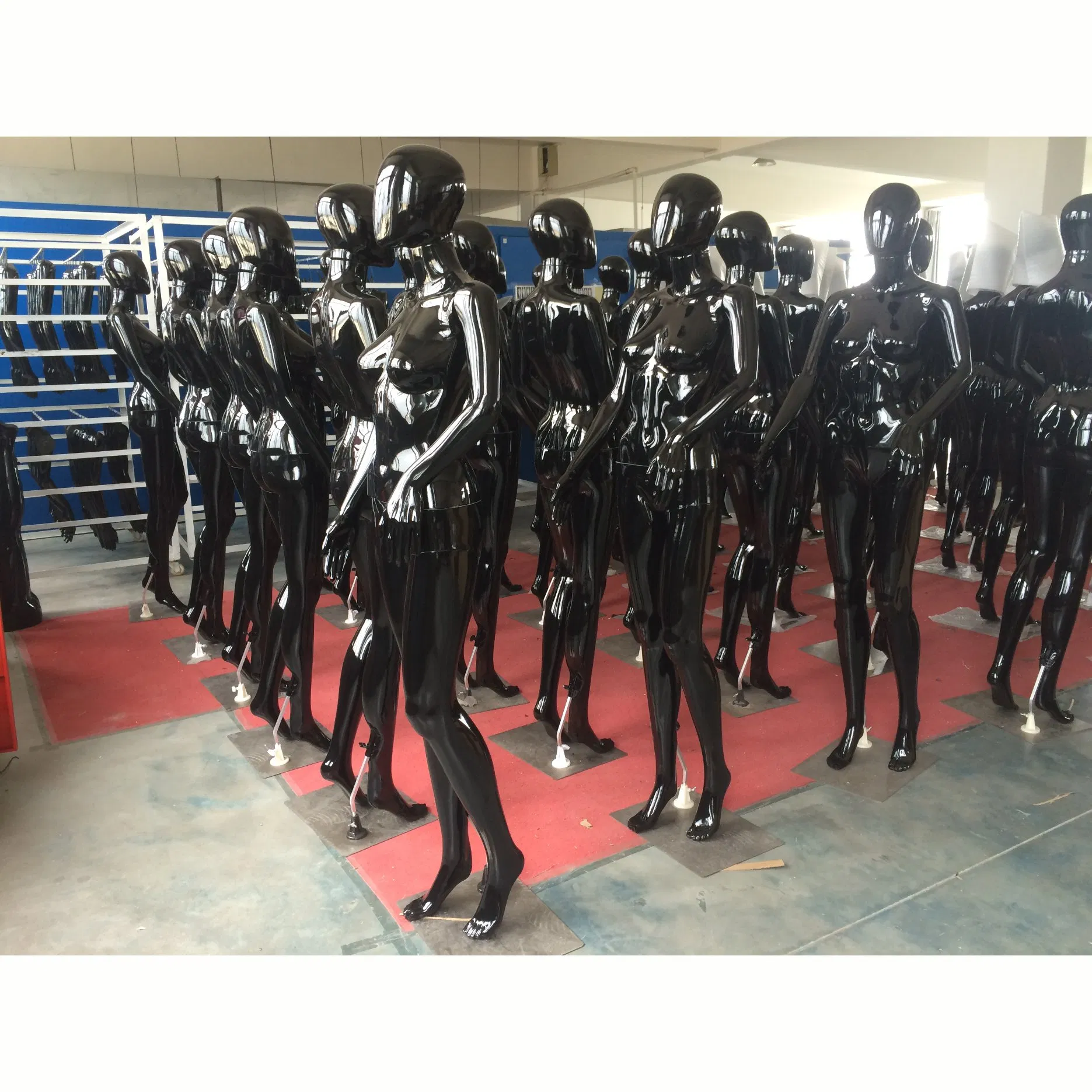 Custom Plastic Display Male Realistic Full Body Dummy Mannequin
