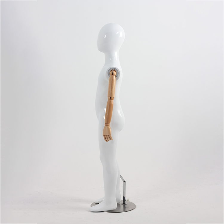 New Fashion Factory Price Fiberglass Full Body Mannequins Standing Child Mannequins
