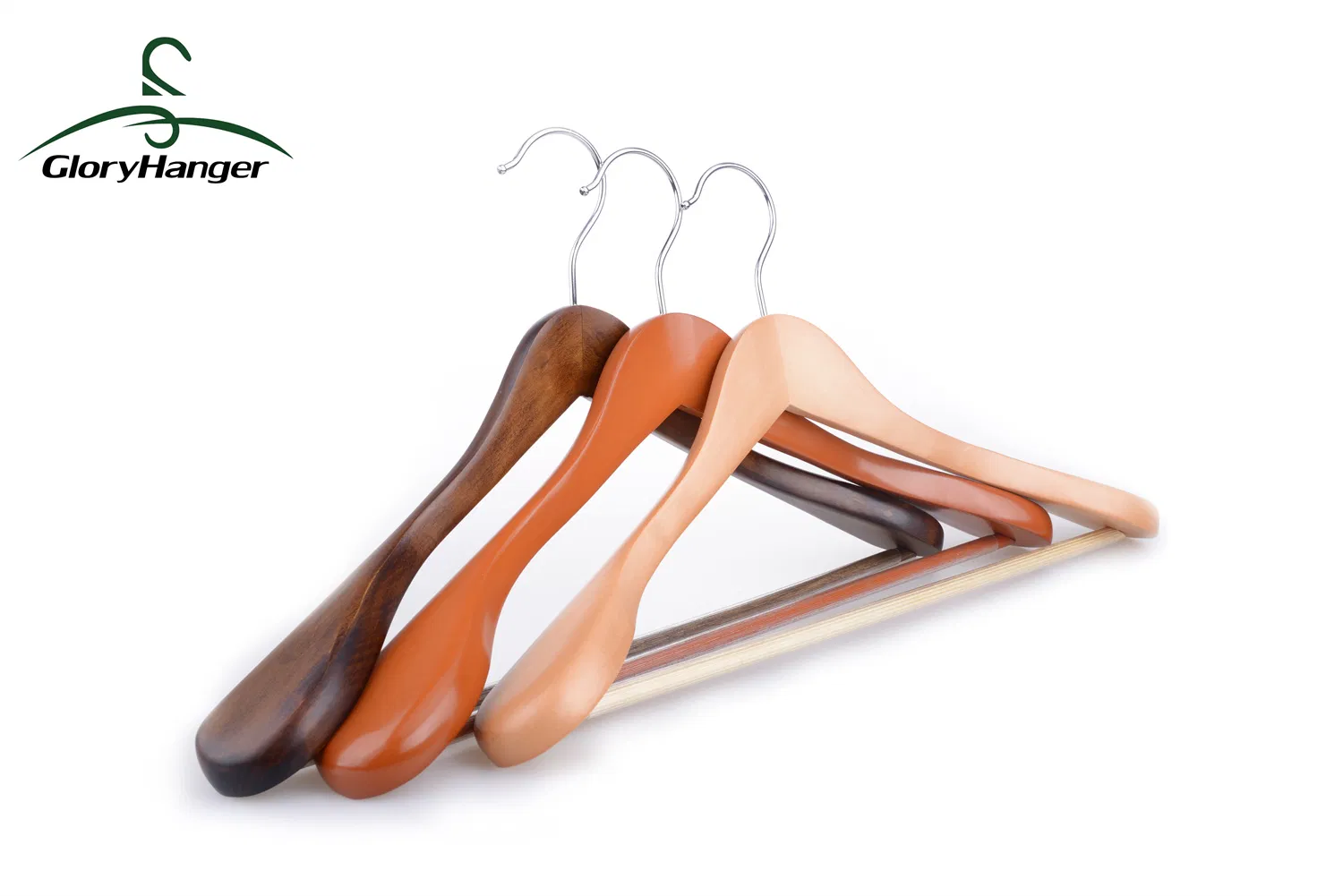 Painting Suit Wooden Deluxe Rack for Garment Shop