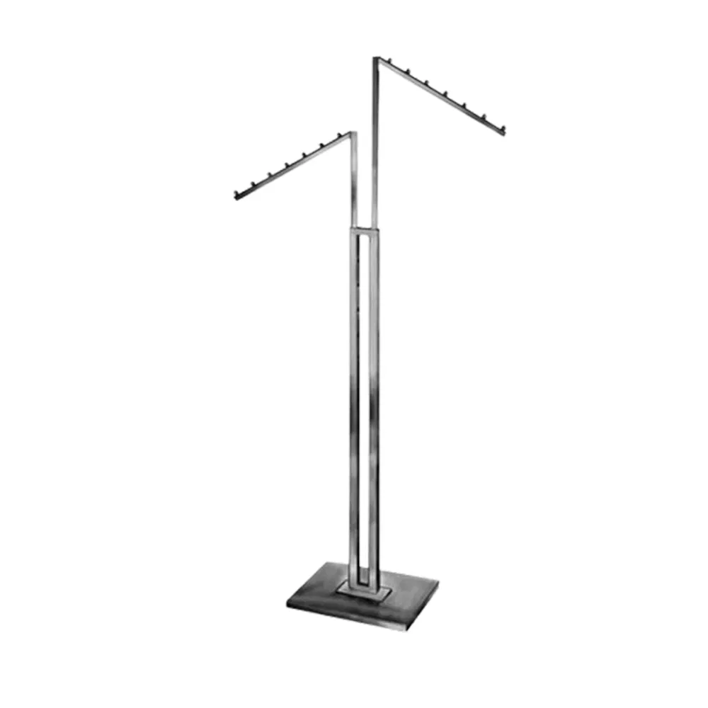 High Service Life Display Rack with Multiple Styles in Glossy Black/White/Golden/Silver with Adjustable Height Made of Iron/Steel for Boutique/Houseware