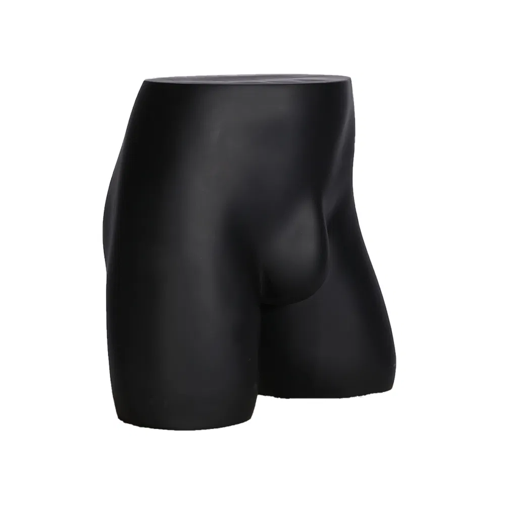 High Quality Fiberglass Male Mannequin with Butt Feature Hip Body Torso