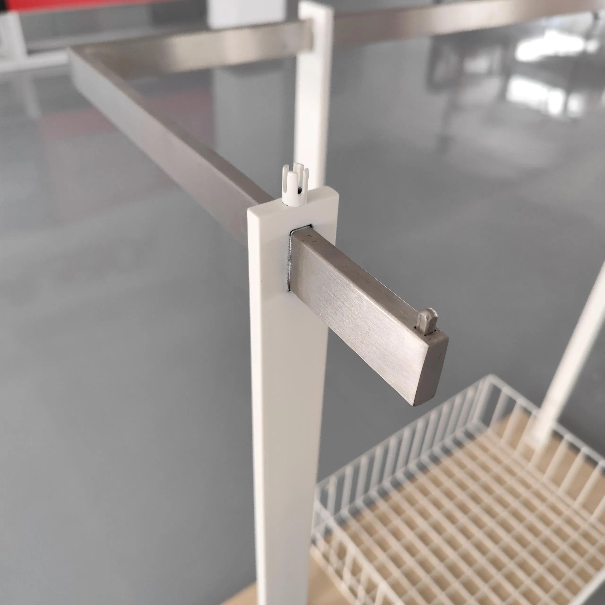 Custom Metal Clothing Stand Display Rack Scarf Hanger for Retail Store