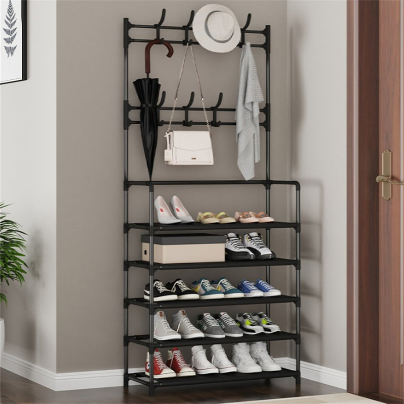 Multi Layer Assembly Household Multi-Purpose Clothing Rack