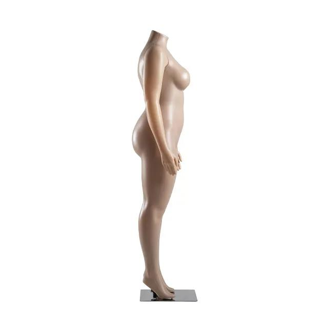 Plastic Plus-Size Model Female Big Butt Breast Full Body Realistic Female Mannequin
