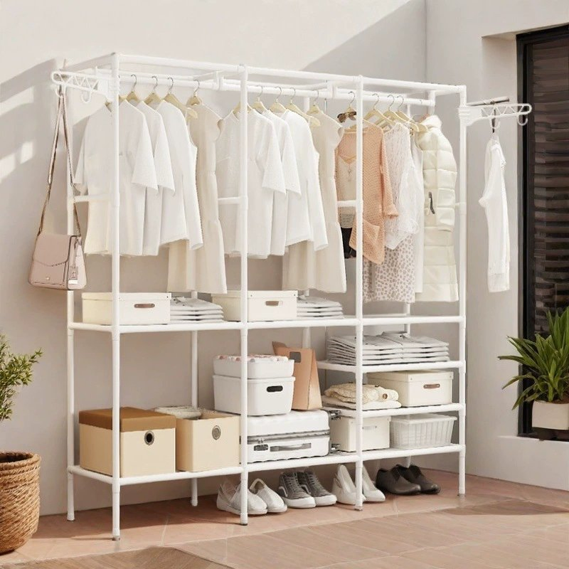 Simple Multi-Functional Clothes Rack Floor-Standing Clothes Rack Clothes Hanger