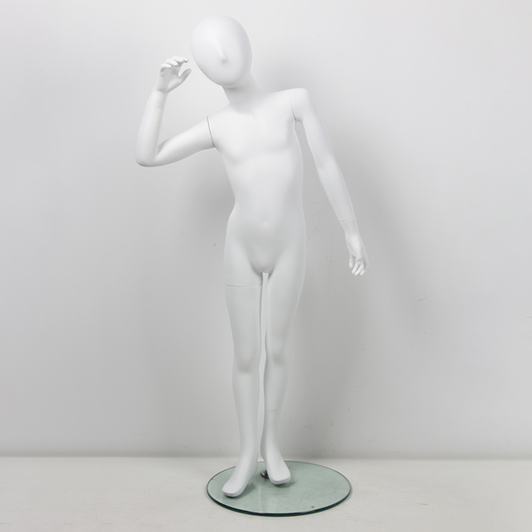 New Design Fiberglass Full-Body Child Display Mannequin