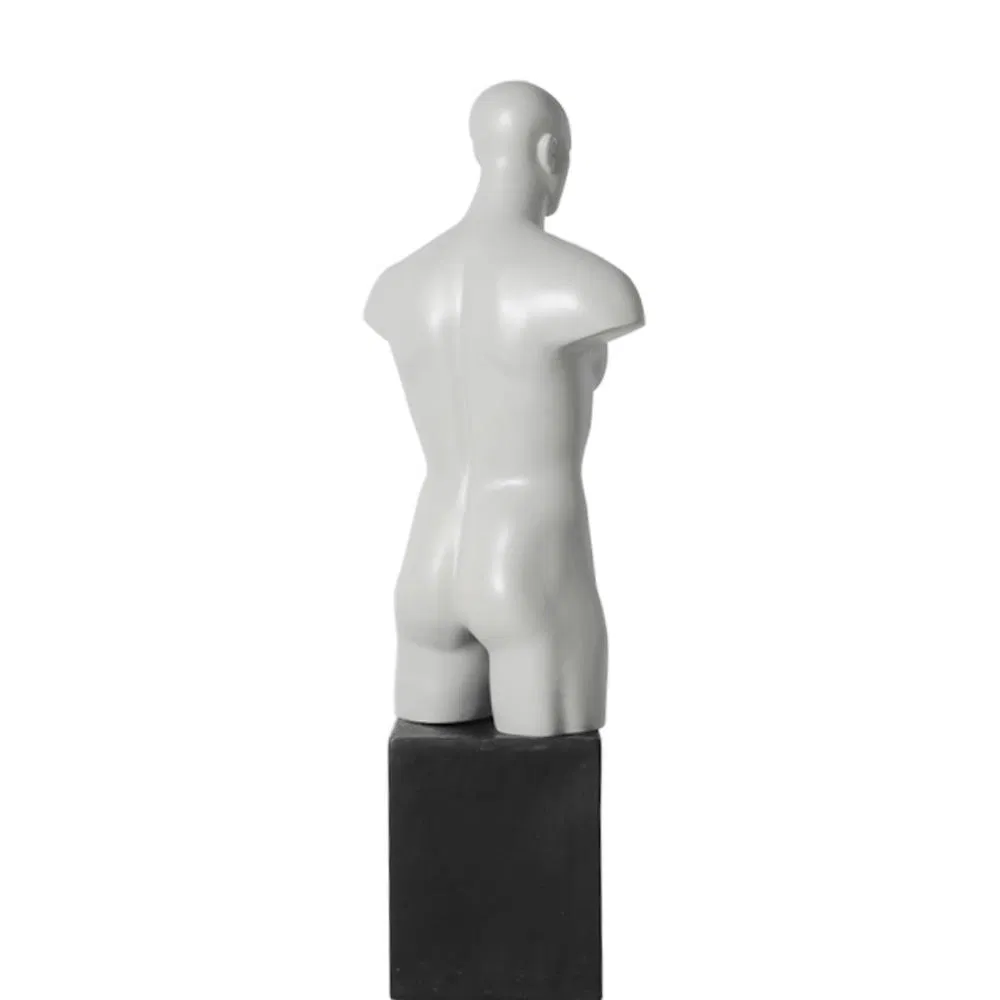 Male Mannequin Moving Cheap Tailor Mannequin Half Upper-Body Show Clothes